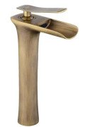 Смеситель для раковины Rea Laguna однорычажный бронзовый REA-B8120