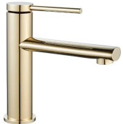 Змішувач для раковини Rea Oval одноважільний золото REA-B6515