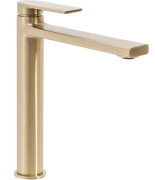 Смеситель для раковины Rea Verso однорычажный матовое золото REA-B6564