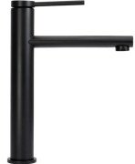 Змішувач для раковини Rea Oval одноважільний чорний REA-B6511