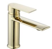 Змішувач для раковини Rea Veneta одноважільний золотий REA-B6417