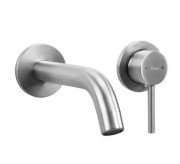 Смеситель для раковины Rea Owen настенный однорычажный никель REA-B5335