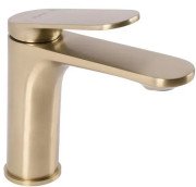 Змішувач для раковини Rea Marco одноважільний матове золото REA-B4897