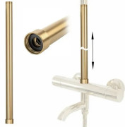 Удлинитель для душевого гарнитура Rea 50 см латунь матовое золото REA-K0891