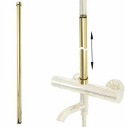 Удлинитель для душевого гарнитура Rea 60 см латунь золото REA-K6651