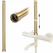 Удлинитель для душевого гарнитура Rea 50 см латунь матовое золото REA-K0891