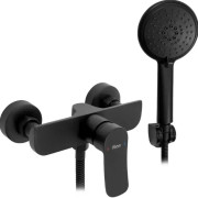 Змішувач для душу Rea Dart із душовим гарнітуром чорний REA-B3302