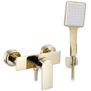 Змішувач для душу Rea Urban із душовим гарнітуром золото REA-B9913