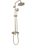 Душова система Rea Luis зі змішувачем матове золото REA-P7051