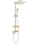 Душова система Rea Jack із змішувачем золото REA-P7008