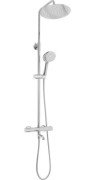 Душевая стойка для ванны Rea Lungo с термостатом хром REA-P6607