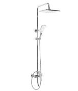 Душова стійка для ванни Rea Maximus із змішувачем хром REA-P2411