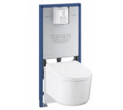 Система инсталляции Grohe Rapid SLX 4 в 1 с унитазом-биде Quickfix Sensia 36509sh0
