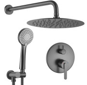 Душова система прихованого монтажу Rea Ontario із змішувачем графіт REA-P5504