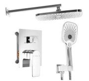 Душова система прихованого монтажу Rea Moby зі змішувачем хром REA-P2404