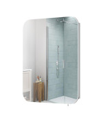 Дзеркальна шафка Мийдодир Сорренто 49,2х70,5 см ДСП білий мат 00-0008767