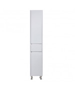 Пенал для ванной Мойдодыр Prime П-33к 33х35х191 см ДСП/МДФ белый глянец 00-0007098