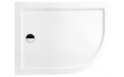 Душевой поддон Besco Saturn 100x80 см L левый акрил белый BAS-100-NL
