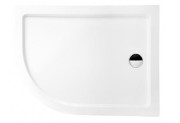 Душовий піддон Besco Saturn 100x80 см R правий акрил білий BAS-100-NP