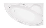 Ванна акрилова Besco Bianka 150х95 см правостороння глянсовий білий #WAB-150-NP