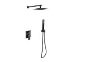 Душевая система скрытого монтажа Besco Modern/Varium II со смесителем черный матовый BP-MVII-CZ