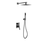 Душова система прихованого монтажу Besco Aspira II із змішувачем графіт BP-AII-GR