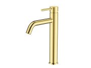 Змішувач для раковини Besco Veo I одноважільний золото BU-VI-ZL