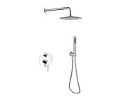 Душова система прихованого монтажу Besco Decco/Illusion II/Veo із змішувачем хром BP-DIII-CH