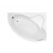 Ванна акрилова Besco Delfina 166х107 см правостороння глянсовий білий #WAD-166-NP