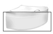 Панель для ванны Besco Ewa 134 см санитарный акрил глянцевый белый OAE-135-NS