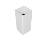 Раковина для ванной Besco Aygo 40х40х85 см напольная Solid Surface белый матовый #UAS-A-WOC