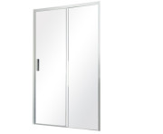 Душевая дверь Besco Actis 120х195 см раздвижная глянцевый хром/прозрачное стекло DA-120