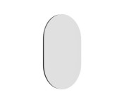 Зеркало в ванную комнату Besco Akya 50х75 см графит матовый LA-50-GM