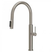 Смеситель для кухни Gessi Flessa под фильтр с выдвижной лейкой нержавеющая сталь полированная 60822#239