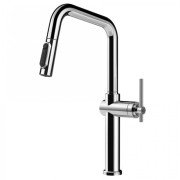 Змішувач для кухні Gessi Habito під фільтр з висувною лійкою хром 60852#031