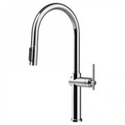 Змішувач для кухні Gessi Habito під фільтр з висувною лійкою хром 60872#031