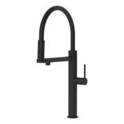 Смеситель для кухни Gessi Cesello с выдвижной лейкой матовый черный 60214#299