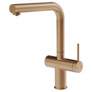 Смеситель для кухни Gessi Inedito под фильтр однорычажный бронза брашированная 60571#726