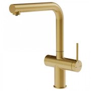 Змішувач для кухні Gessi Inedito під фільтр одноважільний золото брашоване 60571#716