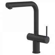 Смеситель для кухни Gessi Inedito под фильтр однорычажный матовый черный 60571#299