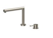 Смеситель для кухни Gessi Su&Giu со складным изливом нержавеющая сталь 50107#149