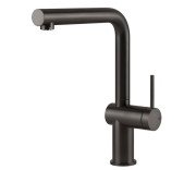 Смеситель для кухни Gessi Inedito однорычажный черный металл брашированный 60431#707