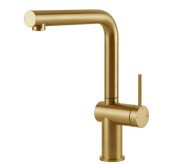 Смеситель для кухни Gessi Inedito однорычажный золото брашированное 60431#716
