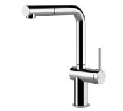 Смеситель для кухни Gessi Inedito с выдвижной лейкой однорычажный хром 60433#031