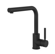 Змішувач для кухні Gessi Neutron одноважільний матовий чорний 17155#299