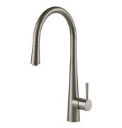 Смеситель для кухни Gessi Just с выдвижной лейкой нержавеющая сталь 20577#149