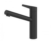 Змішувач для кухні Gessi Thalium одноважільний матовий чорний 60532#299