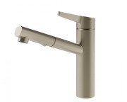 Змішувач для кухні Gessi Thalium з висувною лійкою нержавіюча сталь 60536#149