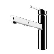 Змішувач для кухні Gessi Thalium з висувною лійкою хром 60535#031