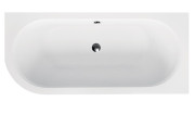 Ванна акрилова Besco Avita 170х75 см правостороння глянсовий білий WAV-170-NP